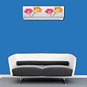 Rangoli Wall Ac Sticker 20cm or 90cm Pack of 1 MulticolorVinyl AC 54