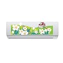 Rangoli Wall Ac Sticker 20cm or 90cm Pack of 1 MulticolorVinyl AC 5