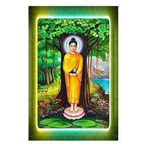 rangoli wall sticker with sparkel lamination and waterproof and scratch proof 12 or 18 inch pack of 1 multicolor vinyl dc1974