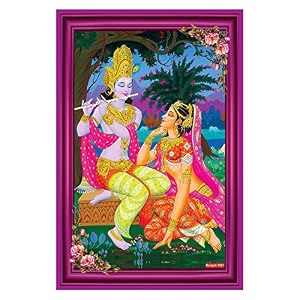 rangoli wall sticker with sparkel lamination and waterproof and scratch proof 12 or 18 inch pack of 1 multicolor vinyl dc1967