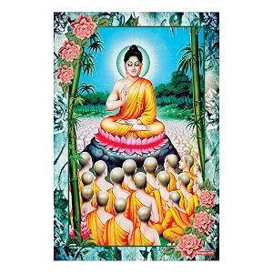 rangoli wall sticker with sparkel lamination and waterproof and scratch proof 12 or 18 inch pack of 1 multicolor vinyl dc1970