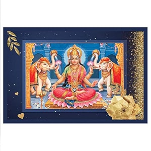 rangoli wall sticker with sparkel lamination and waterproof and scratch proof 12 or 18 inch pack of 1 multicolor vinyl dc2095