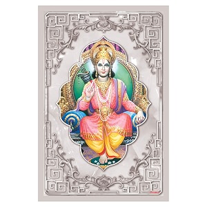 rangoli wall sticker with sparkel lamination and waterproof and scratch proof 12 or 18 inch pack of 1 multicolor vinyl dc2053