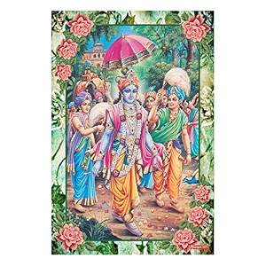 rangoli wall sticker with sparkel lamination and waterproof and scratch proof 12 or 18 inch pack of 1 multicolor vinyl dc1971