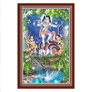rangoli wall sticker with sparkel lamination and waterproof and scratch proof 12 or 18 inch pack of 1 multicolor vinyl dc2094