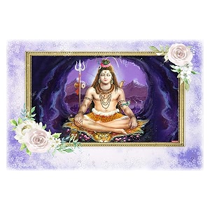 rangoli wall sticker with sparkel lamination and waterproof and scratch proof 12 or 18 inch pack of 1 multicolor vinyl dc2070