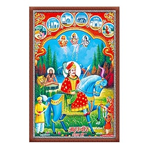 rangoli wall sticker with sparkel lamination and waterproof and scratch proof 12 or 18 inch pack of 1 multicolor vinyl dc1959