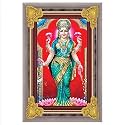 Rangoli Wall Sticker with sparkel Lamination and Waterproof and Scratch Proof 12 or 18 inch Pack of 1 Multicolor Vinyl DC2088