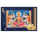 Rangoli Wall Sticker with sparkel Lamination and Waterproof and Scratch Proof 12 or 18 inch Pack of 1 Multicolor Vinyl DC2095