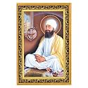 Rangoli Wall Sticker with sparkel Lamination and Waterproof and Scratch Proof 12 or 18 inch Pack of 1 Multicolor Vinyl DC2050