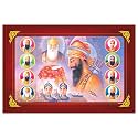 Rangoli Wall Sticker with sparkel Lamination and Waterproof and Scratch Proof 12 or 18 inch Pack of 1 Multicolor Vinyl DC2032