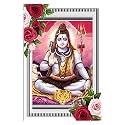 Rangoli Wall Sticker with sparkel Lamination and Waterproof and Scratch Proof 12 or 18 inch Pack of 1 Multicolor Vinyl DC2060