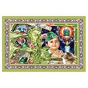 Rangoli Allah Wall Sticker 12x18 Inch Finish Self Adhesive Islamic Poster for Home, Office &amp; Masjid Décor. Design-9