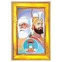 Rangoli Wall Sticker with sparkel Lamination and Waterproof and Scratch Proof 12 or 18 inch Pack of 1 Multicolor Vinyl DC2046