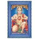 Rangoli Wall Sticker with sparkel Lamination and Waterproof and Scratch Proof 12 or 18 inch Pack of 1 Multicolor Vinyl DC2065