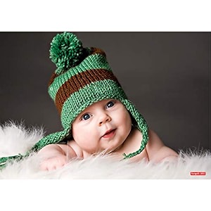rangoli new born baby wall sticker 12x18 inch self adhesive poster for baby room amp home decoration design-19