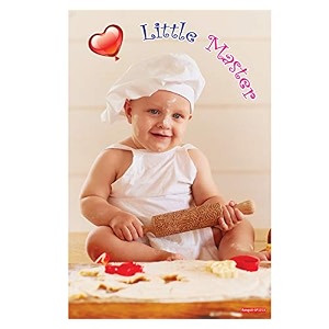 rangoli new born baby wall sticker 12x18 inch self adhesive poster for baby room amp home decoration design-9
