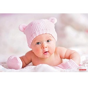 rangoli new born baby wall sticker 12x18 inch self adhesive poster for baby room amp home decoration design-11