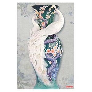 rangoli peacock wall sticker 12x18 sheet  elegant self adhesive home dcor for living room bedroom amp walls design-9