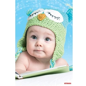 rangoli new born baby wall sticker 12x18 inch self adhesive poster for baby room amp home decoration design-3
