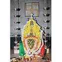 Rangoli Wall Sticker with Sparkle Effect 12 or 18 inch Pack of 1 for Bedroom1805