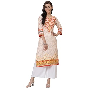 Blue Straight Kurta