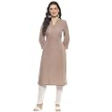 Rangriti Green Rayon Staight Kurta for Women