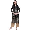 Rangriti Maroon Liva Straight Printed Kurta for