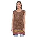 Rangriti Women39s Floral Regular Tunic Shirt