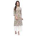 Rangriti Women39s Rayon Printed Straight Kurtas