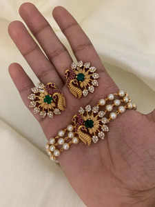 rangrozo jewellery zircon gold-plated plated copper necklace