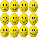 Rangwell Happy Smile Funny Cute Face Anti Stress Slow Rising Squeeze Ball Kids Vent Toy Gift Stress Reliever Smiley Ball (24)