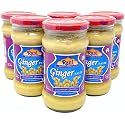 Rani Ginger Cooking Paste 10.58oz (300g) Glass Jar, Pack of 5+1 FREE ~ Vegan | Gluten Free | NON-GMO | No Colors | Indian Origin