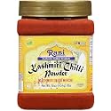 Rani Kashmiri Chilli Powder (Deggi Mirch, Low Heat) Ground Indian Spice 16oz (1lb) 454g PET Jar ~ All Natural | Salt-Free | Vegan | Kosher | Gluten Friendly