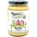 Rani Organic Garlic Cooking Paste 26.5oz (750g) ~ Vegan | Glass Jar | Gluten Free | NON-GMO | No Colors | Indian Origin | USDA Certified Organic