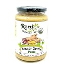 Rani Organic Ginger-Garlic Cooking Paste 26.5oz (750g) ~ Vegan | Glass Jar | Gluten Free | NON-GMO | No Colors | Indian Origin | USDA Certified Organic