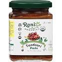 Rani Organic Tandoori Paste 8.8oz (250g) Glass Jar ~ For Tandoori Chicken, Chicken Tikka, Paneer Tikka | All Natural | NON-GMO | Vegan | Gluten Free | Indian Origin | USDA Certified Organic