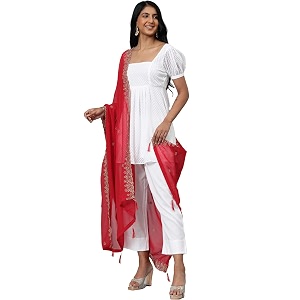 rani saahiba women39s chiffon emboidered dupatta
