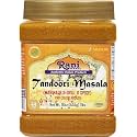 Rani Tandoori Masala (Natural, No Colors Added) Indian 11-Spice Blend 16oz (1lb) 454g PET Jar ~ Salt Free | Vegan | Gluten Friendly | NON-GMO | Kosher | Indian Origin
