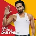 Ranjit Smart White vest for men 100