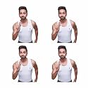 Ranjit Smart White vest for men 100