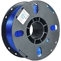 RANKI PETG Filament 1.75mm 3D Printer Filament, Dimensional Accuracy +/- 0.03 mm, 1kg Spool (Transparent Blue)