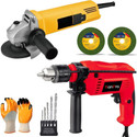 RanPra 13MM DRILL MACHINE WITH 5pcs Drill