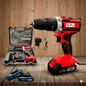 ranpra 21 v rh cordless screwdriver machine heavy duty 21v redhorse machine with tool kits cordless drill 10 mm chuck size