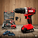 RanPra 21 V RH CORDLESS SCREWDRIVER MACHINE HEAVY DUTY 21V REDHORSE MACHINE WITH TOOL KITS Cordless Drill (10 mm Chuck Size)