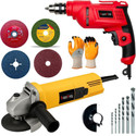 RanPra 5pcs Drill bits and 4useable Blades