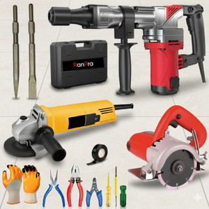 RanPra COMBO OF 4INCH ANGLE GRINDER