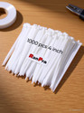RanPra Pack Of 1000pcs White Cable Zip Ties Heavy Duty, Premium Plastic Wire Ties Nylon Standard Cable Tie (WHITE Pack of 1000)