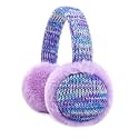RAOEXI Winter Ear Muffs For Kids Warm Furry Knit Girls Earmuffs Boys Baby Plush Toddler Ear Warmers Outdoor Ear Covers
