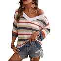 Rapbin Women39s Crochet V Neck Beach Cover